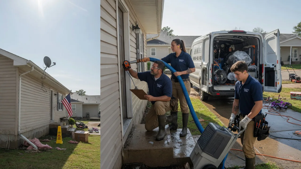 Ceiling Water Damage Restoration in South Range, MI near me