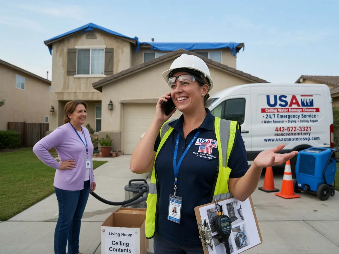 Ceiling Water Damage Restoration South Range, MI FAQs